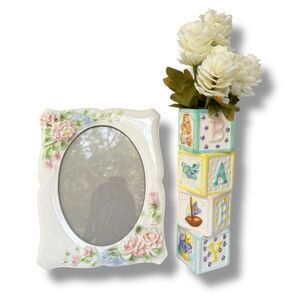 Vintage Nursery Tableside Decor